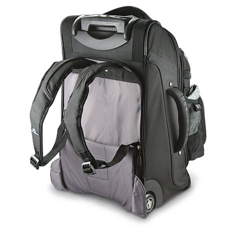 high sierra backpack with wheels.